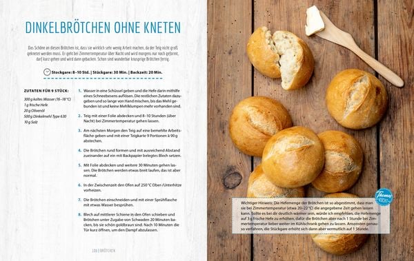 Produktbild: Thomas kocht: Brot, Brötchen und Gebäck