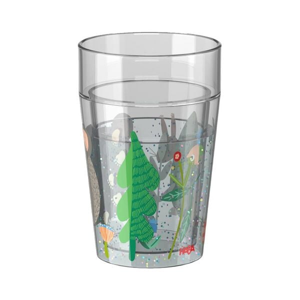 Produktbild: Glitzerbecher, Wald