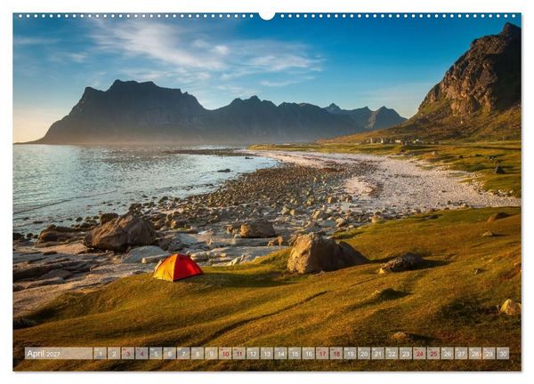 Produktbild: Land. Licht. Meer. (hochwertiger Premium Wandkalender 2027 DIN A2 quer), Kunstdruck in Hochglanz