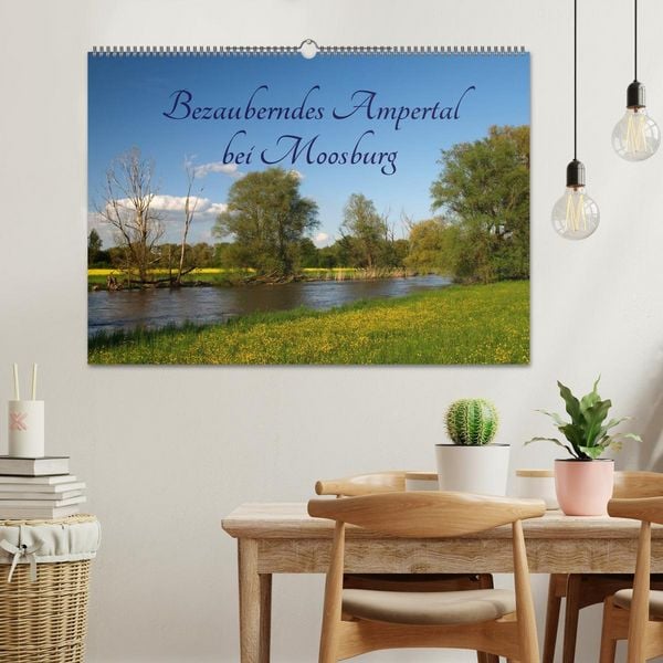 Produktbild: Bezauberndes Ampertal bei Moosburg (Wandkalender 2026 DIN A2 quer), CALVENDO Monatskalender