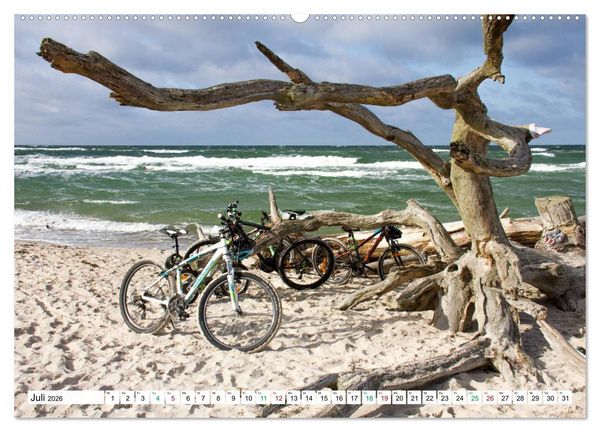 Produktbild: Dar&szlig;er Weststrand - Fischland Dar&szlig; Zingst (hochwertiger Premium Wandkalender 2026 DIN A2 quer), Kunstdruck in Hochglanz
