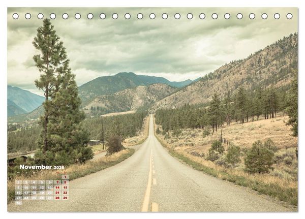 Produktbild: Vancouver & British Columbia (Tischkalender 2026 DIN A5 quer), CALVENDO Monatskalender