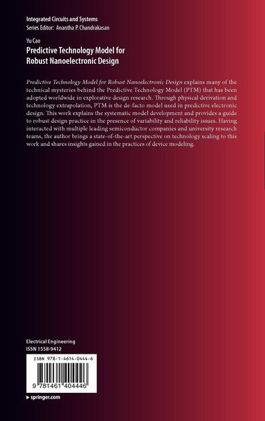 Produktbild: Predictive Technology Model for Robust Nanoelectronic Design