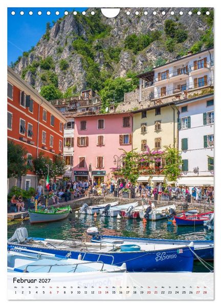 Produktbild: Limone sul Garda - Perle am Westufer des Gardasees (Wandkalender 2027 DIN A4 hoch), CALVENDO Monatskalender