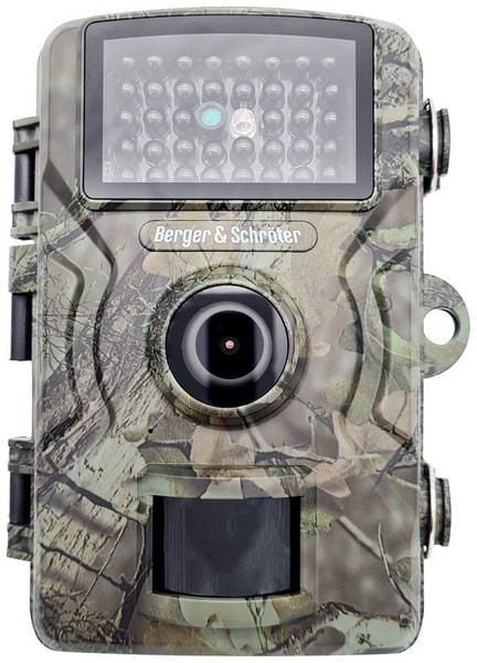 Produktbild: Berger & Schr&ouml;ter DH1 Wildkamera 16 Megapixel Black LEDs, Tonaufzeichnung Camouflage Gr&uuml;n, Camouflage Braun
