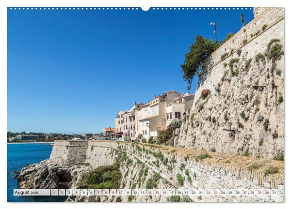 Produktbild: ANTIBES Idyllische Impressionen (Wandkalender 2026 DIN A2 quer), CALVENDO Monatskalender