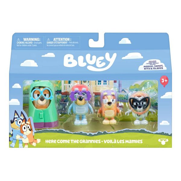Produktbild: Moose: BLUEY: Figuren 4er-Pack Grannies Solid