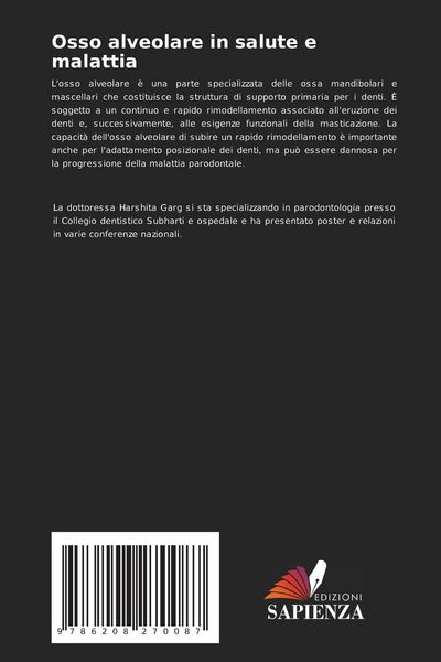 Produktbild: Osso alveolare in salute e malattia