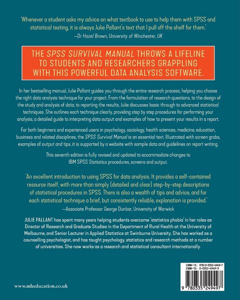 Produktbild: SPSS Survival Manual