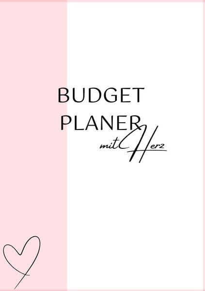Produktbild: Budgetplaner mit Herz