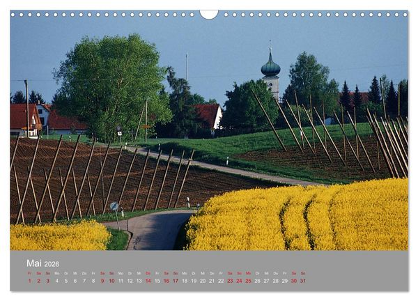 Produktbild: Hallertau (Wandkalender 2026 DIN A3 quer), CALVENDO Monatskalender