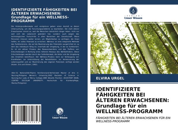 Produktbild: Identifizierte F&auml;higkeiten bei &Auml;lteren Erwachsenen: Grundlage f&uuml;r ein Wellness-Programm