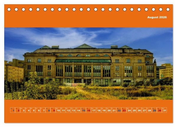 Produktbild: Chemnitz Ansichten (Tischkalender 2026 DIN A5 quer), CALVENDO Monatskalender