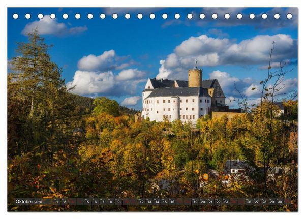 Produktbild: Unterwegs im Erzgebirge - Zwischen Tradition, Kultur und Natur (Tischkalender 2026 DIN A5 quer), CALVENDO Monatskalender