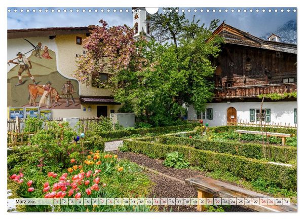 Produktbild: Unterwegs im Werdenfelser Land (Wandkalender 2026 DIN A3 quer), CALVENDO Monatskalender