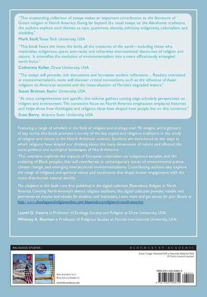 Produktbild: Religion and Nature in North America
