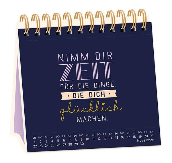 Produktbild: Tischkalender 2026 Nimm dir Zeit