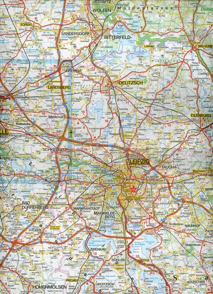 MARCO POLO Regionalkarte Deutschland 08 Sachsen-Anhalt 1:200.000