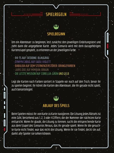 Produktbild: Escape Game: Star Wars