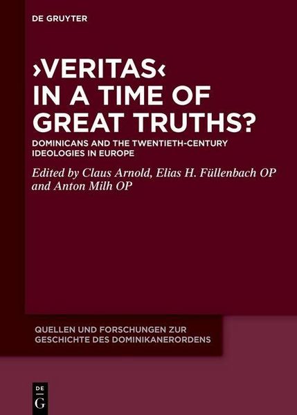 Produktbild: >Veritas< in a Time of Great Truths?