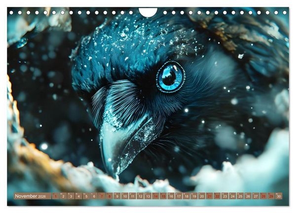 Produktbild: Tierische Balance (Wandkalender 2026 DIN A4 quer), CALVENDO Monatskalender