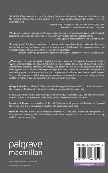 Produktbild: Conceptions of Leadership