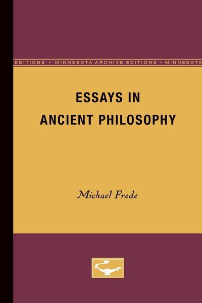 Produktbild: Essays in Ancient Philosophy