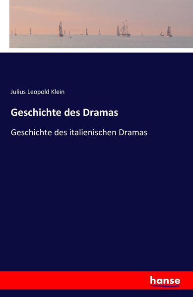 Produktbild: Geschichte des Dramas