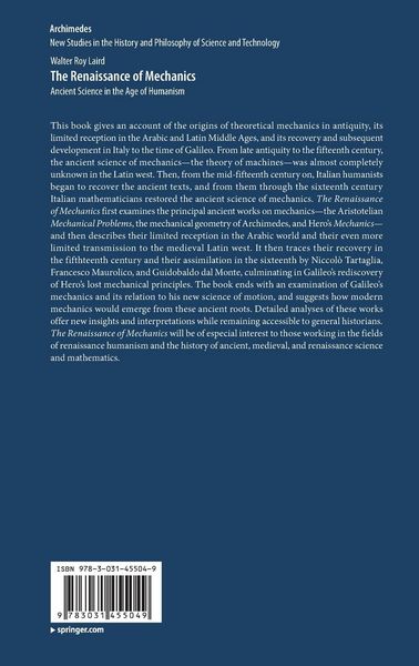 Produktbild: The Renaissance of Mechanics