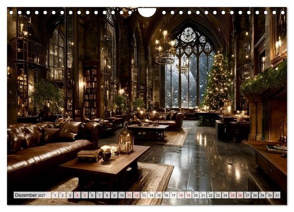 Produktbild: Geheime Bibliotheken der alten Welt (Wandkalender 2027 DIN A4 quer), CALVENDO Monatskalender