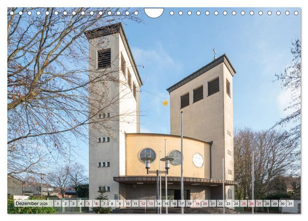 Produktbild: Bauhaus-Architektur in Essen (Wandkalender 2026 DIN A4 quer), CALVENDO Monatskalender