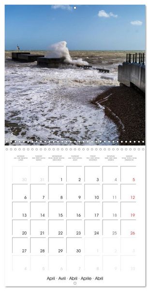 Produktbild: Hastings and St Leonards-on-Sea (Wall Calendar 2026 12 &times; 12 Inch) CALVENDO 12 Month Wall Calendar