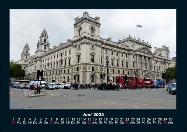 Produktbild: London 2025 Fotokalender DIN A4