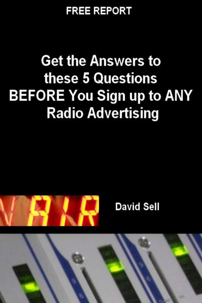 Produktbild: Free Report - Get The Answers To These 5 Questions Before You Sign Up To Any Radio Advertising