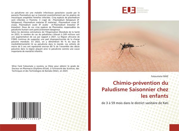 Produktbild: Chimio-pr&eacute;vention du Paludisme Saisonnier chez les enfants