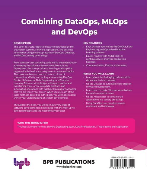 Produktbild: Combining DataOps, MLOps and DevOps