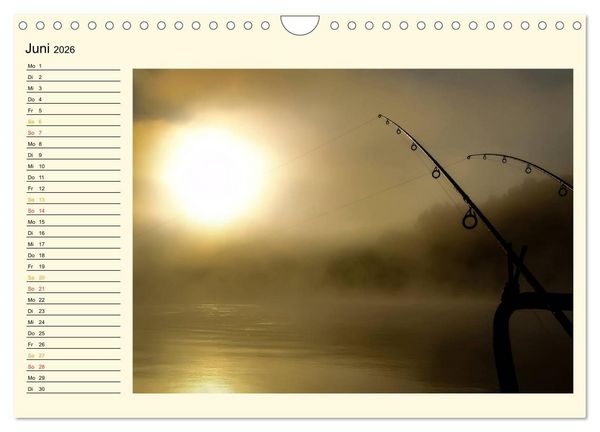 Produktbild: Angeln - meine Leidenschaft (Wandkalender 2026 DIN A4 quer), CALVENDO Monatskalender