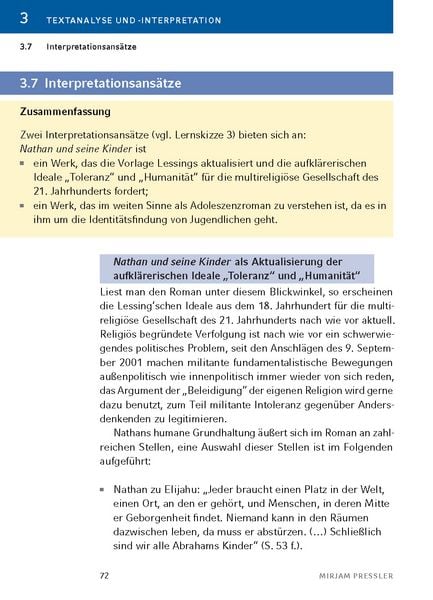 Produktbild: Nathan und seine Kinder von Mirjam Pressler