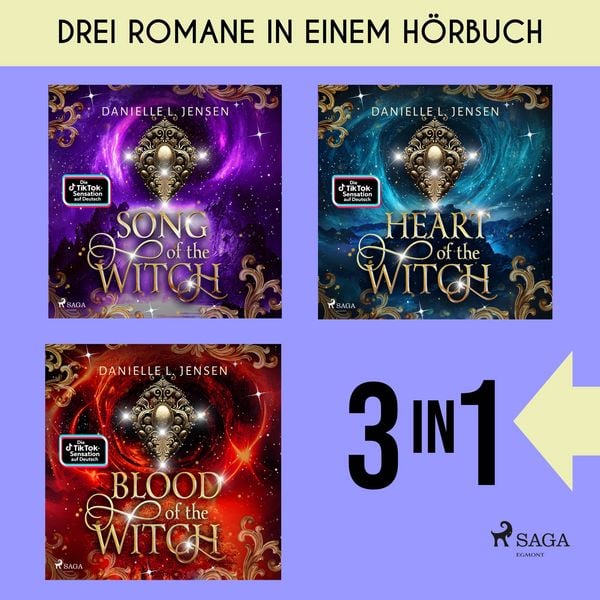 Produktbild: Song of the Witch, Heart of the Witch & Blood of the Witch