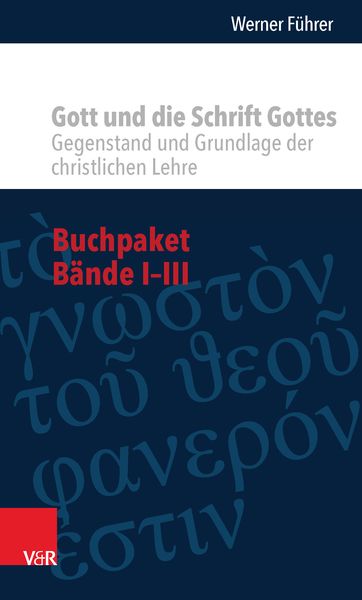 Produktbild: Buchpaket - Gott und die Schrift Gottes