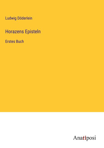 Produktbild: Horazens Episteln