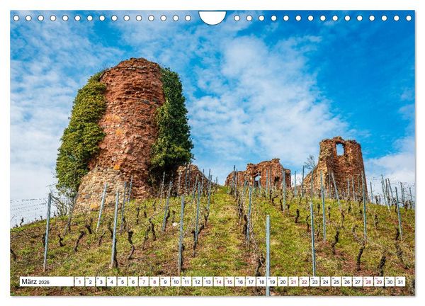 Produktbild: Burgen des Hunsr&uuml;cks (Wandkalender 2026 DIN A4 quer), CALVENDO Monatskalender