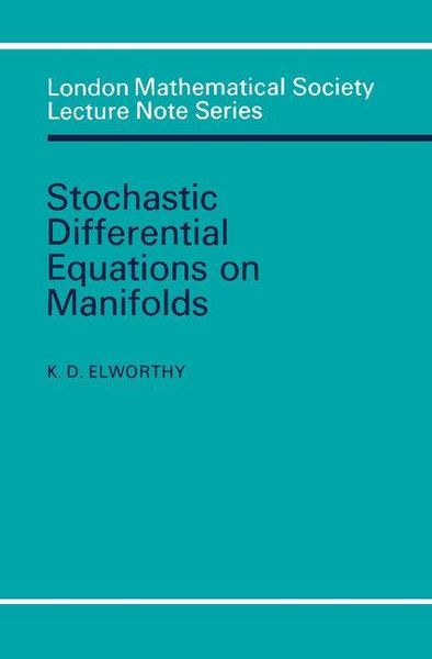 Produktbild: Stochastic Differential Equations on Manifolds