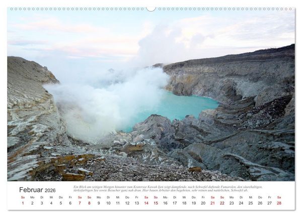 Produktbild: JAVA Natur pur (Wandkalender 2026 DIN A2 quer), CALVENDO Monatskalender