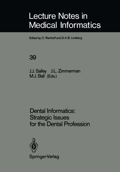Produktbild: Dental Informatics: Strategic Issues for the Dental Profession