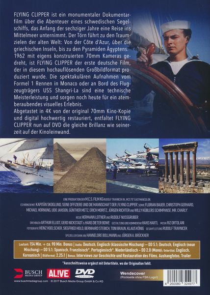 Produktbild: Flying Clipper - Traumreise unter wei&szlig;en Segeln [2 DVDs]
