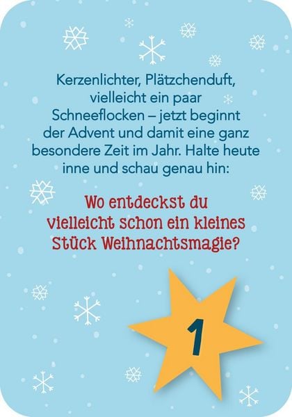 Produktbild: Affirmationskarten Adventskalender
