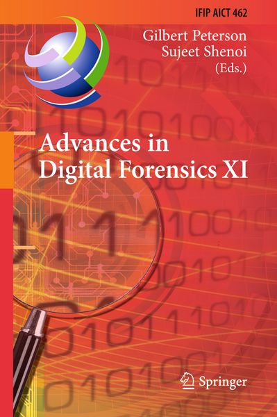 Produktbild: Advances in Digital Forensics XI