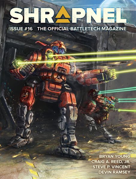 Produktbild: BattleTech: Shrapnel, Issue #16 (The Official BattleTech Magazine)