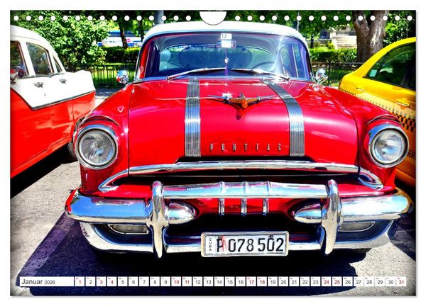 Produktbild: PONTIAC '55 (Wandkalender 2026 DIN A4 quer), CALVENDO Monatskalender